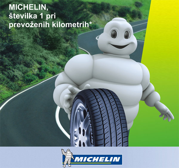 Pneumatic center Zorman - Michelin številka 1 pri prevoženih kilometrih